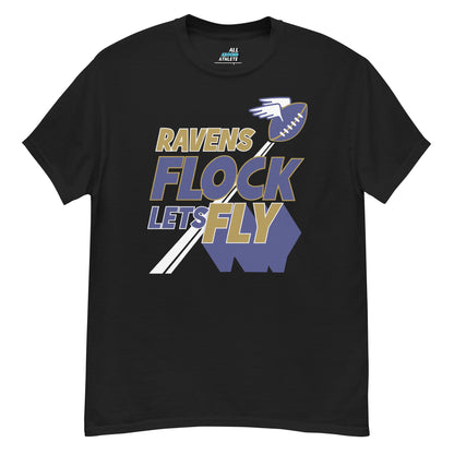 Ravens Flock Lets Fly Tee