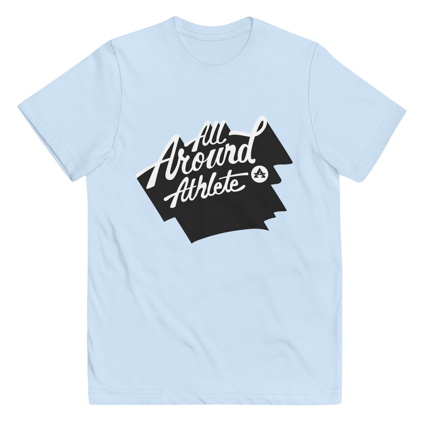 Youth Light Blue All Around Athlete Tee Shirt